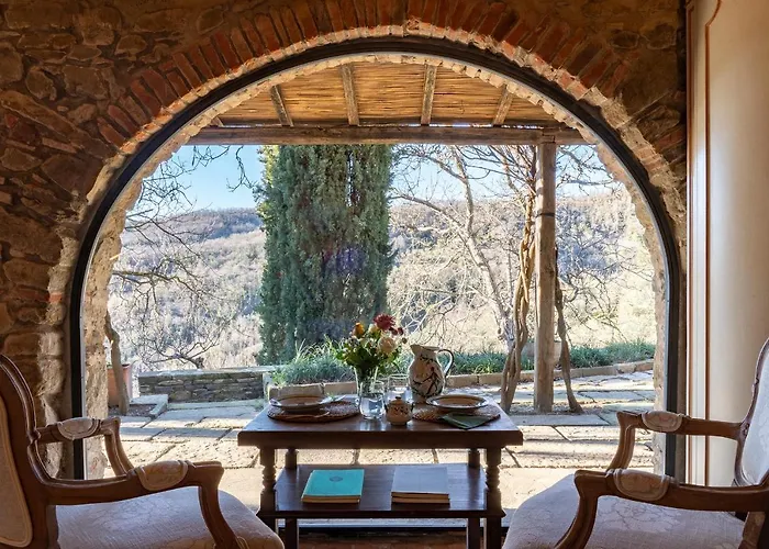 Castello Di Volpaia Kır Evi